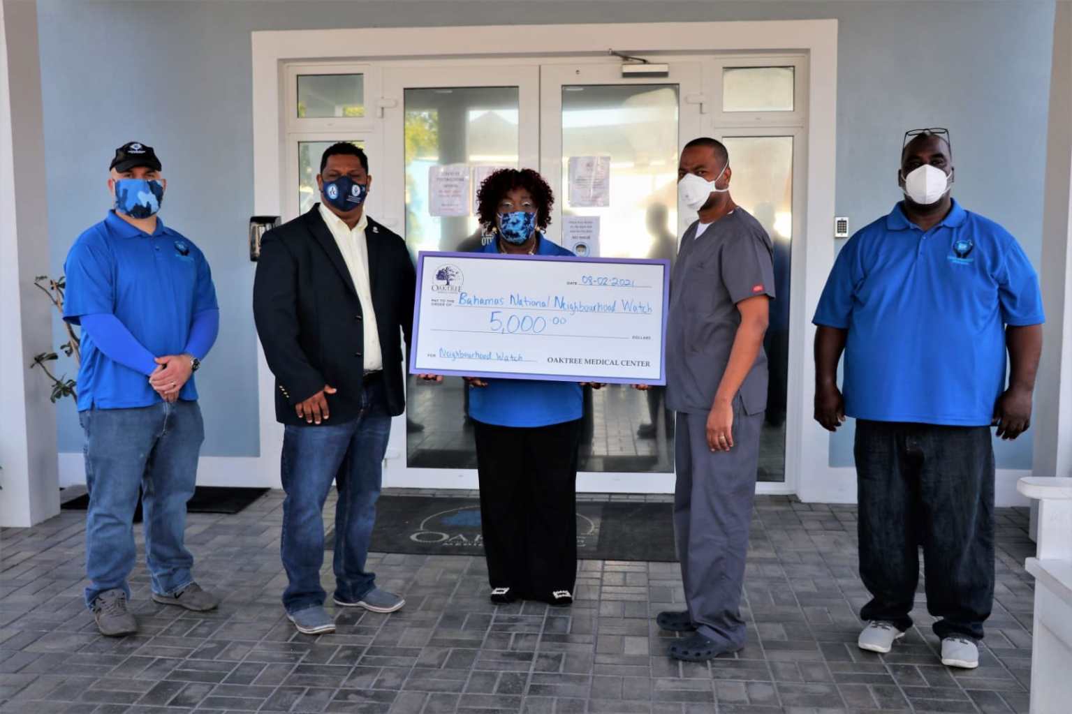 Bahamas National Neighborhood Watch Council Receives 5,000 from