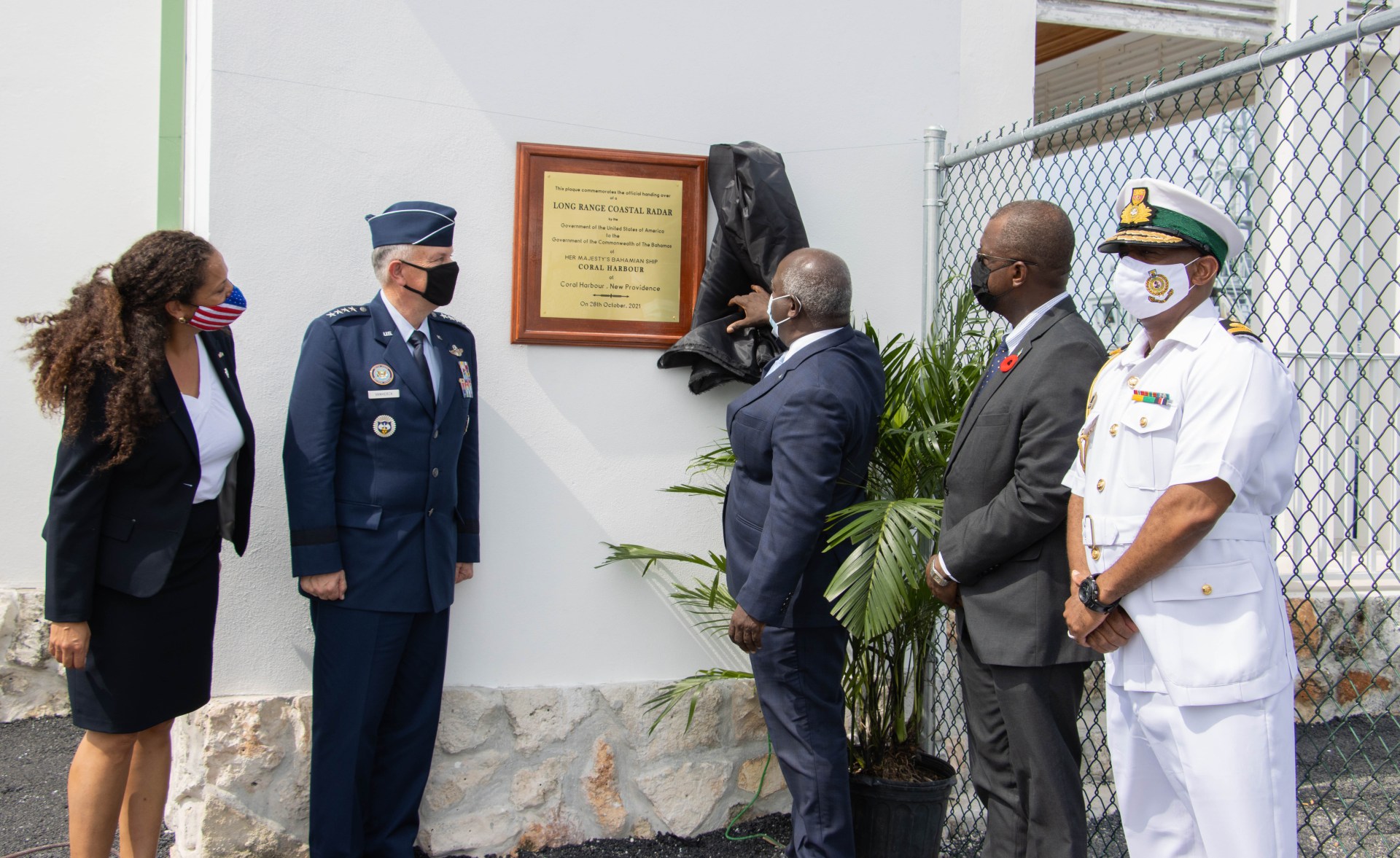 RBDF Maritime Surveillance System handover Ceremony - ZNS BAHAMAS