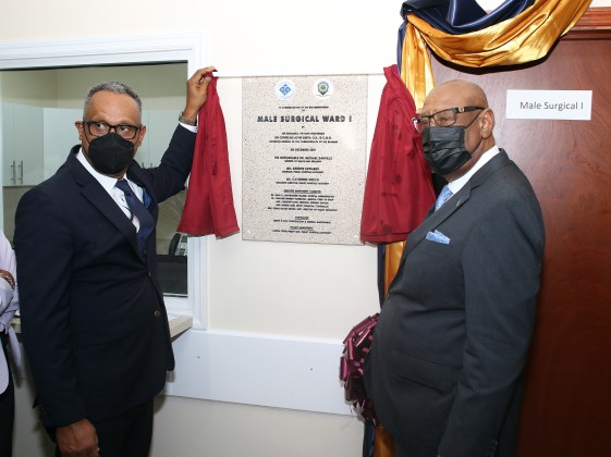 Governor General Visits Newly Renovated Wards At Princess Margaret 
