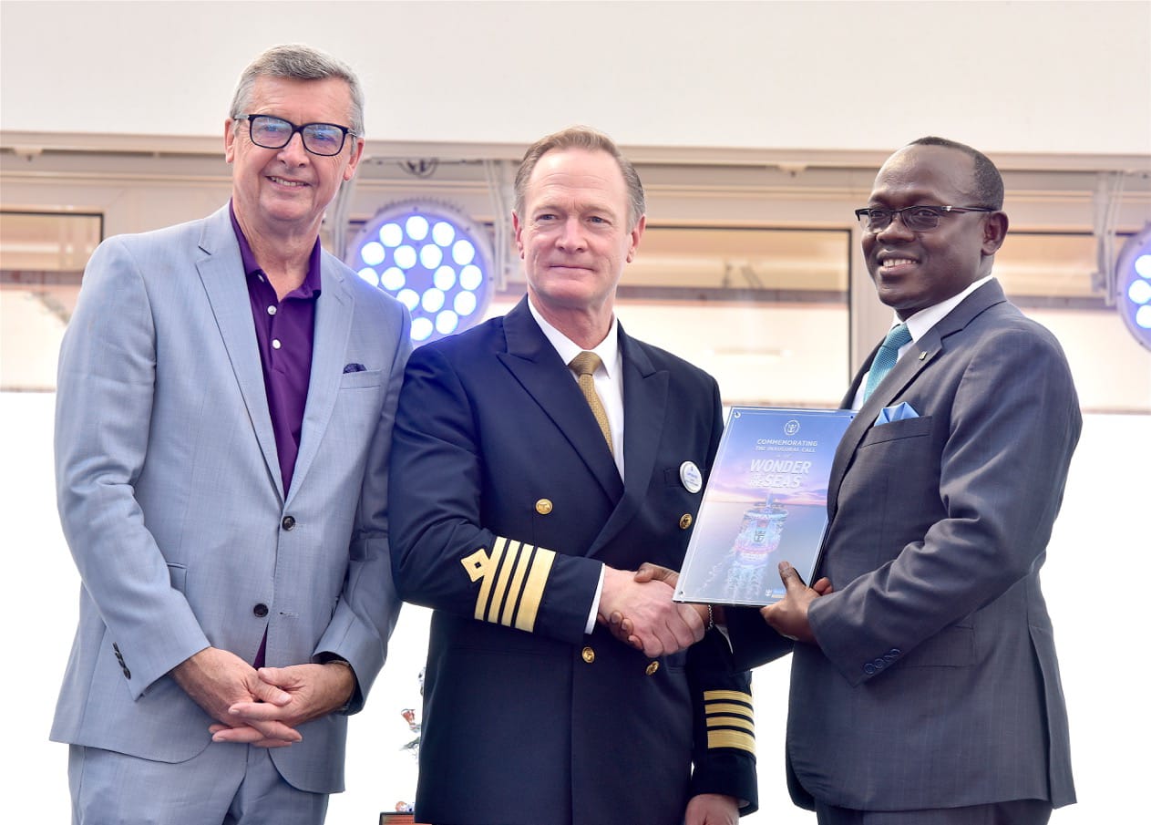 Cultural explosion greets 'Wonder of the Seas' upon its Maiden Voyage