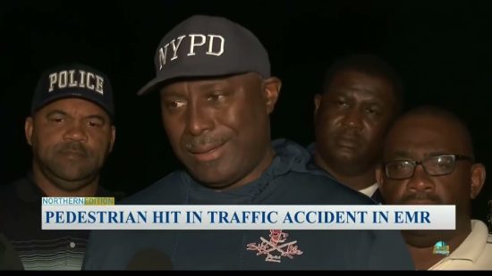 Pedestrian Hit In Traffic Accident In EMR - ZNS BAHAMAS