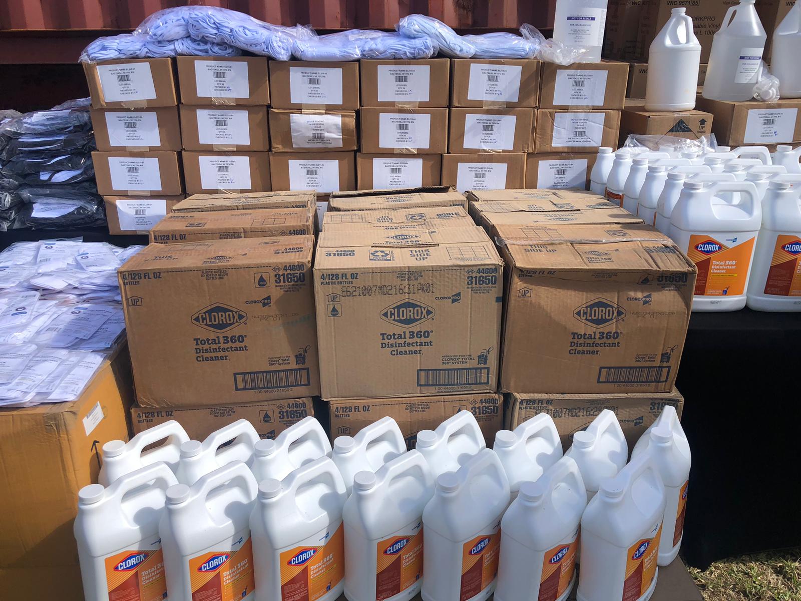 Mother Pratt Foundation donates medical supplies to Ministry of Health