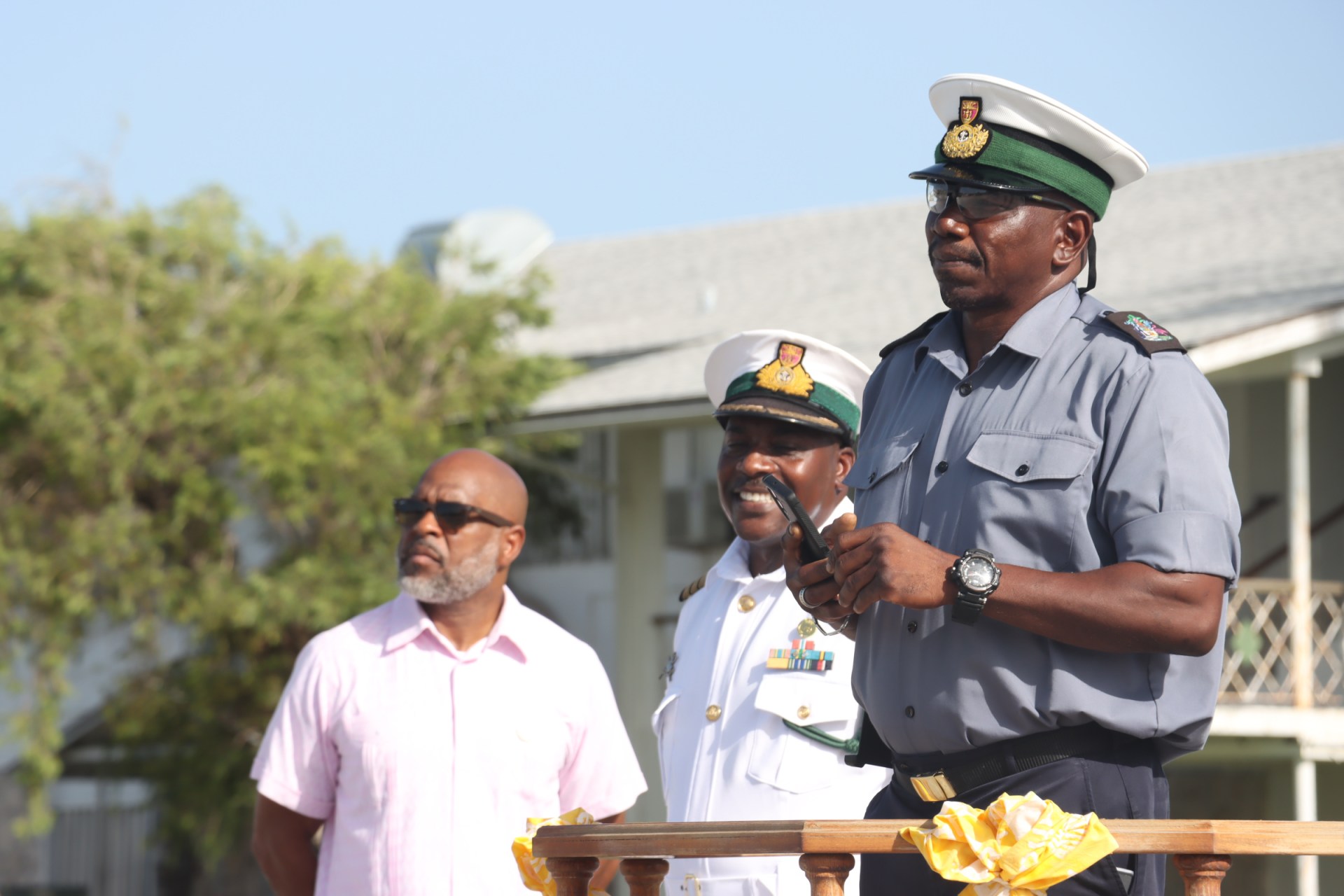 Royal Bahamas Defence Force Honors Retiring Enlisted Veteran - ZNS BAHAMAS