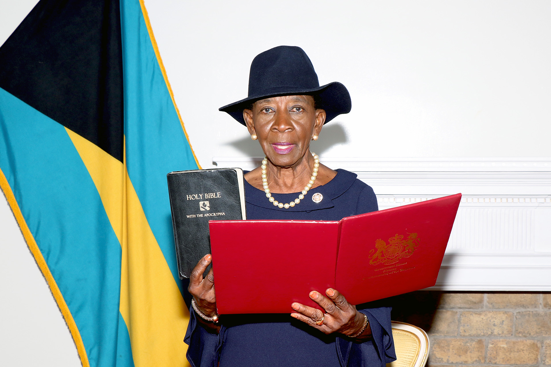 Ruby Ann Darling sworn in as Deputy to the Governor General - ZNS BAHAMAS