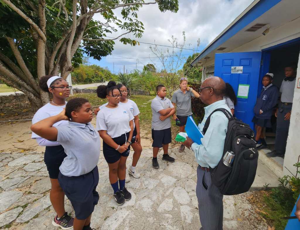 BREEF Awards Deep Creek Middle School with Green Flag - ZNS BAHAMAS