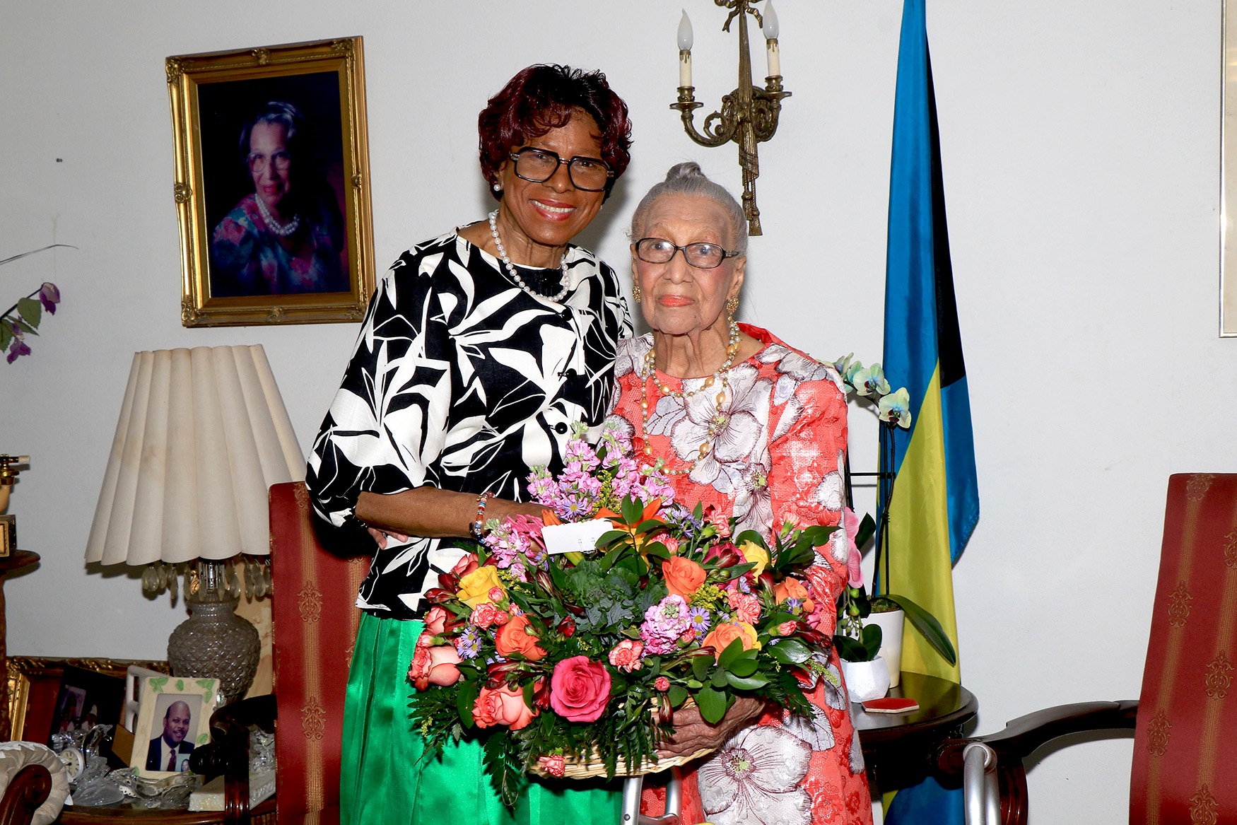 Happy 100th Birthday to Mrs. Dorothea Louise Strachan - ZNS BAHAMAS