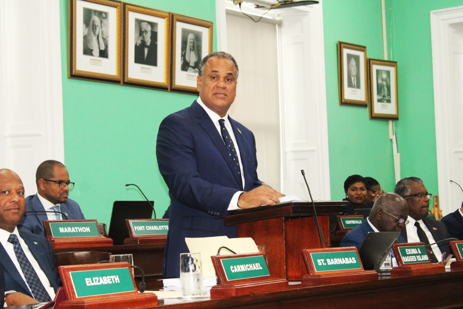 Min.  Halkitis gives overview of Budget Estimates for Revenue and Expenditure