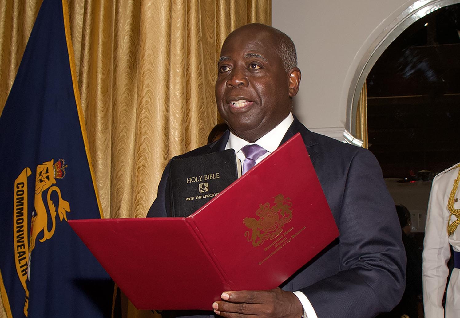 Bahamas Ruler Prime Minister Sworn In - ZNS BAHAMAS
