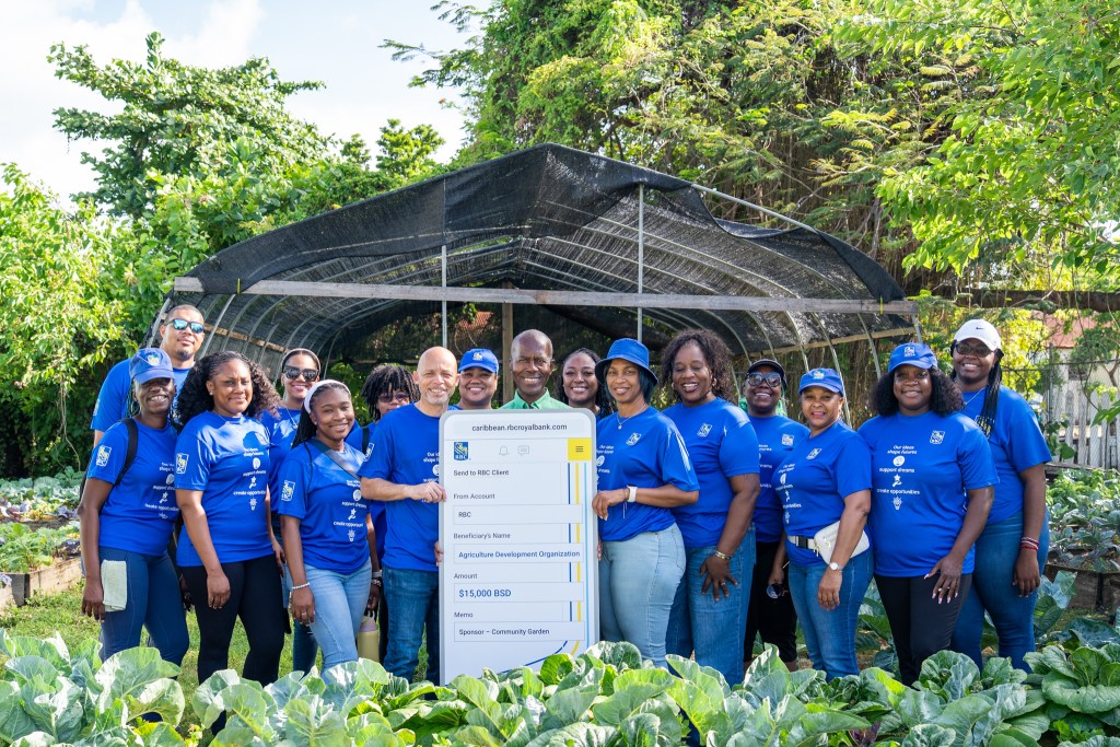 RBC staff join in St James’ Road community garden harvest in partnership with Agricultural Development Organization